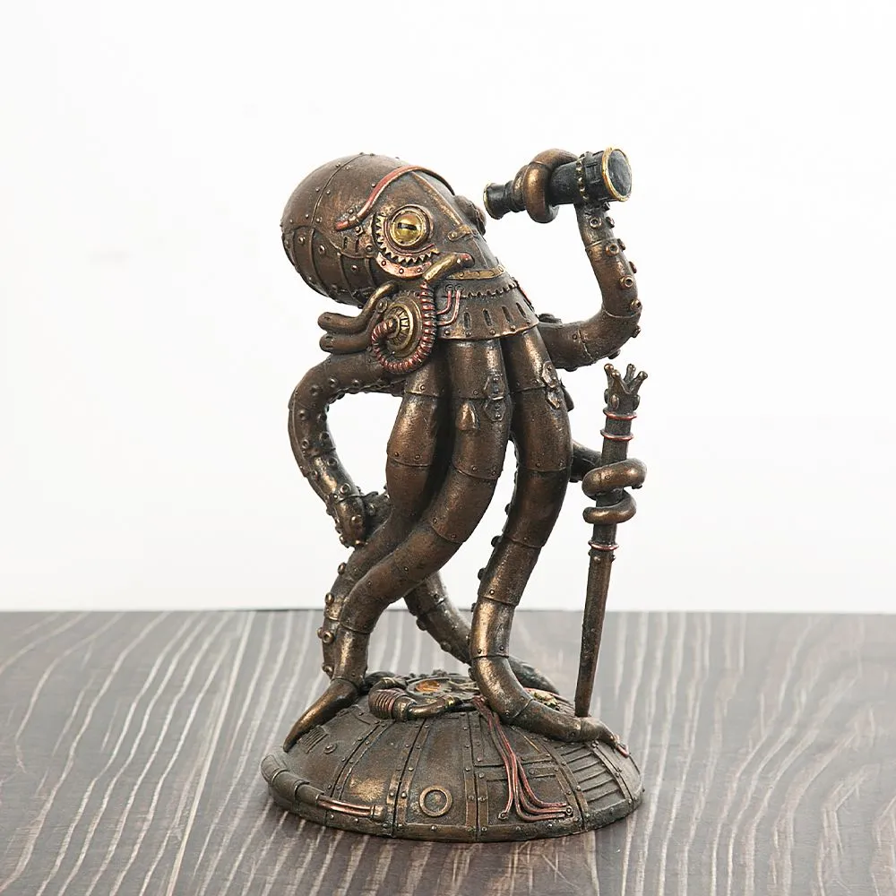 微信图片_20251127001647_235_7 Steampunk Animal Figurines - Mechanical Retro Resin Sculpture Collection - Image 1